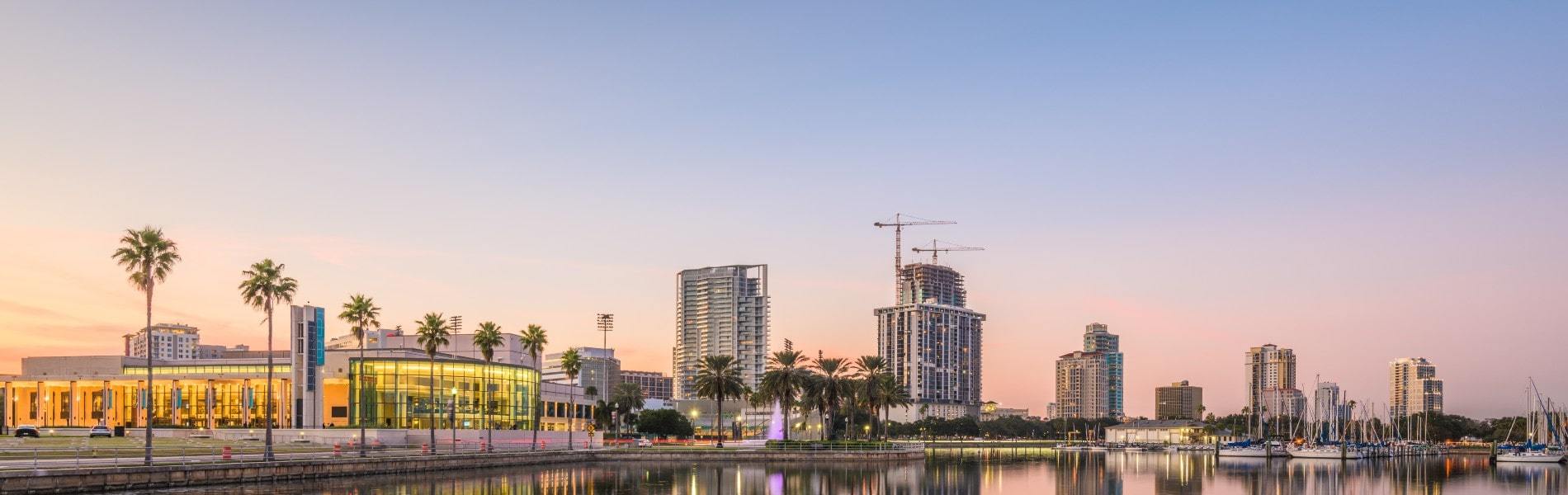 View of St. Petersburg near Grand Central real estate in Florida